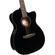Cort L60CE Acoustic Guitar with Bag (Black Gloss)