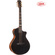 Cort Modern Acoustic Guitar with Case (Black)