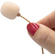 Bubblebee Industries The Microphone Foam for Lavalier Mics Pop Filter (Large, Beige, 5-Pack)