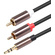 Titan Stereo 3.5mm Male to 2 RCA Male Y-Cable (3m)