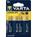 Varta Alkaline Longlife D Batteries (2 Pack)