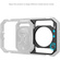 SmallRig 5277 67mm Threaded Filter Adapter with Detachable Sunhoods for Universal Phone Cage
