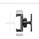 SmallRig 5582 Magnetic Phone Clamp for Gym Recording