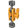 SmallRig 5522 Magic Arm Support with Dual Ball Heads (1/4"-20 Screws, Bumblebee Edition)