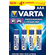 Varta FR03 AAA Longlife Lithium batteries (4 Pack)