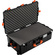 Pelican 1615 Air Case (Black/Orange, With Foam)