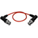 Kondor Blue Ultra-Thin 3G-SDI Right-Angle BNC Cable (30cm, Cardinal Red)