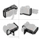 SmallRig 6034 L-Shaped Mount Plate with AirTag Slot for Sony Alpha 7 V / 7R V / 7 IV