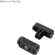 SmallRig 5918B Bidirectional Quick Release Folding Adapter Support with 2-Prong Mount and 1/4"-20 Threaded Hole (2 Pack)