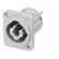 Neutrik NAC3MPXXB powerCON Locking Mains Connector (Gray)