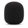 Bubblebee Industries The Microphone Foam for Lavalier Mics Pop Filter (Extra-Large, Black, 4-Pack)