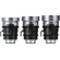Sirui IronStar Series 35, 45 & 60mm T1.9 Full-Frame Anamorphic Lens Set (ARRI PL/EF Mount, Blue Flare)