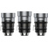 Sirui IronStar Series 75, 100 & 135mm T1.9/2.8 Full-Frame Anamorphic Lens Set (ARRI PL/Canon EF, Neutral Flare)