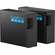 GoPro Dual-Battery Charger with Enduro 2 Battery for MISSION 1 Series & HERO13 Black
