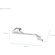 SmallRig 5703 Thumb Grip for Panasonic LUMIX L10 (Silver)