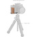 SmallRig 5985 L-Shaped Mount Plate with Wooden Handle for FUJIFILM X-E5 (Rosewood, Black)