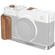 SmallRig 5984 L-Shaped Mount Plate with Wooden Handle for FUJIFILM X-E5 (Rosewood, Silver)