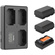 SmallRig 6016 Triple Camera Battery & Charger Kit for Sony NP-FZ100