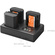 SmallRig 6016 Triple Camera Battery & Charger Kit for Sony NP-FZ100