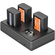 SmallRig 6019 Triple Camera Battery & Charger Kit for Sony NP-FW50