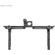 SmallRig 6258 Dual Tripod Support for Camera Cart
