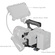 SmallRig 6381 "HawkLock" Quick Release Cage Kit with V-Mount Battery Plate for Canon EOS R6 V