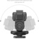 SmallRig 6440 Quick Release Support for DJI Osmo Action 6 / Nano with Cold Shoe Adapter