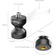 SmallRig 6527 Cable Clamp (10pcs, Black)