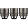 DZOFilm Arcana Anamorphic Prime 3-Lens Kit (ARRI PL, Titanium, Meters)