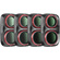 Freewell Bright Day Filters for Osmo Pocket 4P (4 Pack, Black)
