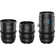 Sirui VP-1 Vision Prime Full-Frame 15, 75 & 150mm Cine 3-Lens Set (Multi-Mount, Black)