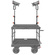 SHAPE Two-Stage Corner Riser Stand for Camera Cart
