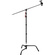 SHAPE C-Stand with 40" Arm and Turtle Base (Black, 296 cm)