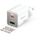 MICRODIA SMARTCube Nano 35W Dual Port GaN Wall Charger (White)