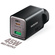 MICRODIA SMARTCube Nano 45W Dual Port GaN Wall Charger (Black)