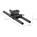 SmallRig 6761 Arca-Type Mount Plate with 15mm Dual Rod Clamp