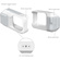 SmallRig 5857 Street Photography Cage Kit for Insta360 GO Ultra