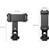 SmallRig 6661 PC-T1 Metal Phone Clamp with Triple Cold Shoe Mounts