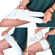 Ursa Thigh Strap with Vertical Pouch with Split End for Wireless Transmitters (White)