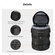 K&F Concept Waterproof Camera Lens Pouch Case (Large)