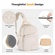 K&F Concept Urban Wander Camera Crossbody Shoulder Backpack (Beige, 5L)