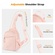 K&F Concept Urban Wander Camera Crossbody Shoulder Backpack (Pink, 5L)