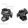 SmallRig 2903C Swivel and Tilt Adjustable Monitor Mount with ARRI-Style Screw Mount
