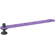 Bright Tangerine Loom Cable Tidy (Purple, 1/4"-20, 8-Pack)
