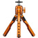 Leofoto MT-03 Mini Spider Tabletop Tripod with MBH-20 Ball Head (Orange)