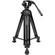 Manfrotto 502X Fluid Video Head & MVTTWINMA Aluminum Tripod with Mid-Level Spreader