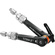 Bright Tangerine Titan Arm 2 Ti with 3/8"-16 to 1/4"-20 Mounts (London Fog Black)