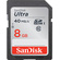 SanDisk 8GB Ultra SDHC Memory Card (40 MB/s)