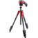 Manfrotto Compact Action Aluminium Tripod (Red)