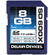 Delkin Devices 8GB SDHC Memory Card 600x UHS-I